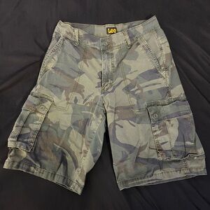 Camo Lee Cargo Shorts